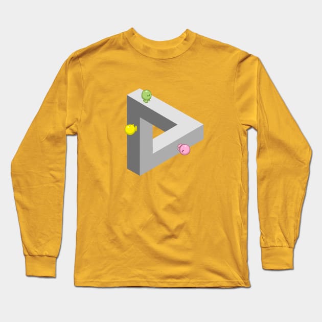 Impossible Triangle Long Sleeve T-Shirt by ticulin
